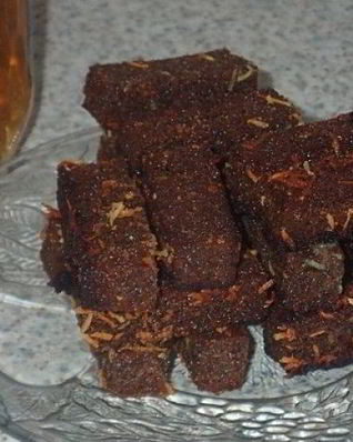 Ржаные гренки с чесноком