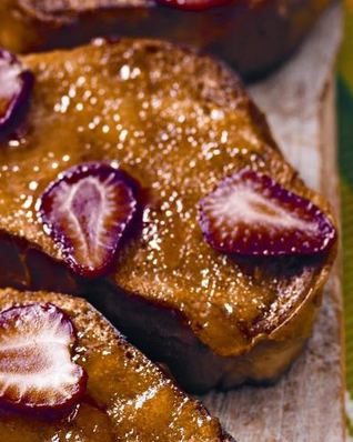 Сладкие гренки без молока и яиц