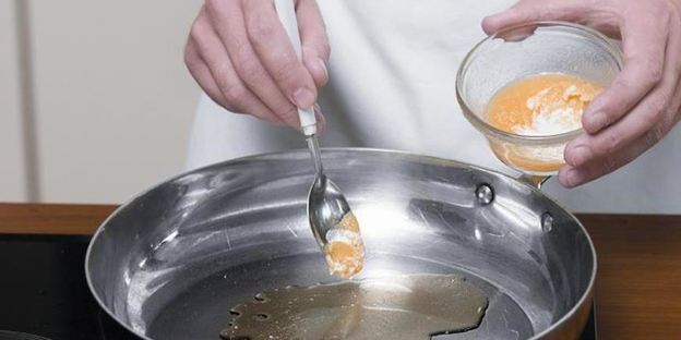 сладкие гренки без молока и яиц