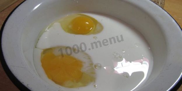 сладкие гренки с яйцом и молоком