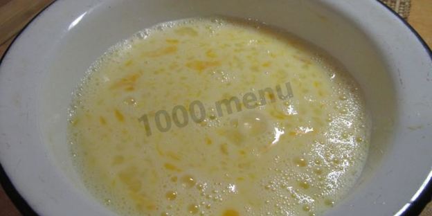 сладкие гренки с яйцом и молоком