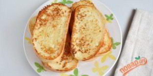 сладкие гренки