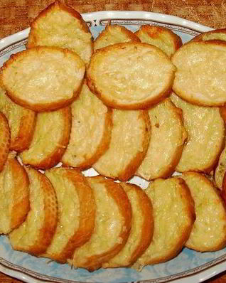 Сырные гренки к пиву
