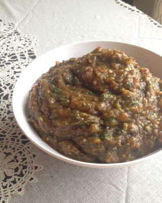 Баклажанная икра в блендере