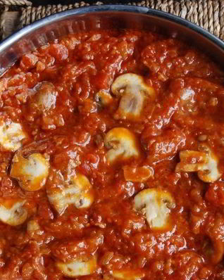 Грибная икра из сухих грибов