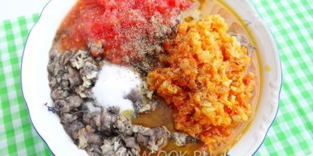 грибная икра из вареных грибов