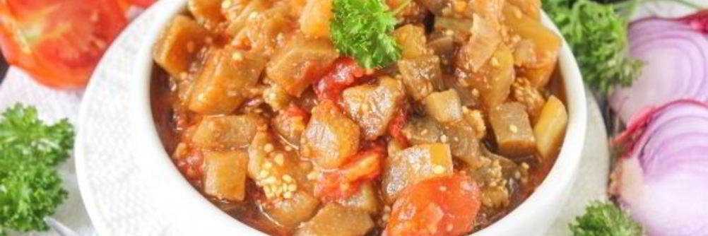 Икра баклажанная жареная