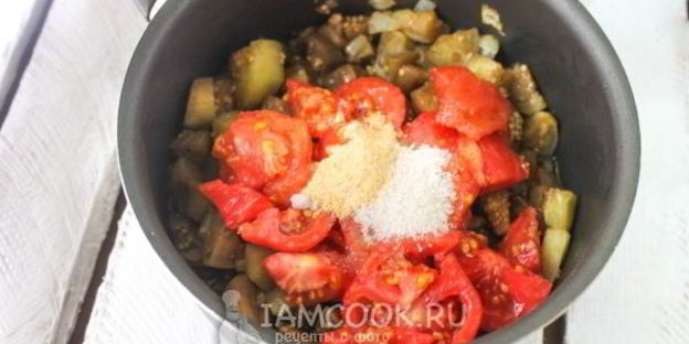 икра баклажанная жареная