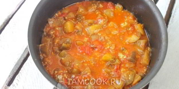 икра баклажанная жареная