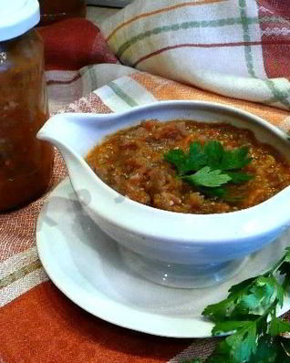 Икра из кабачков и баклажанов на зиму