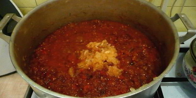 икра из кабачков и баклажанов на зиму