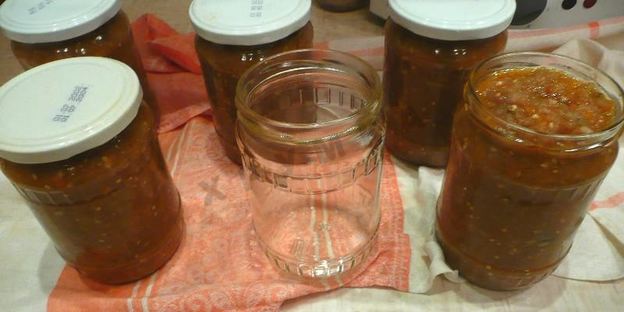 икра из кабачков и баклажанов на зиму