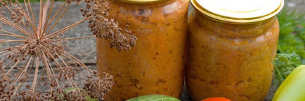 Икра из кабачков