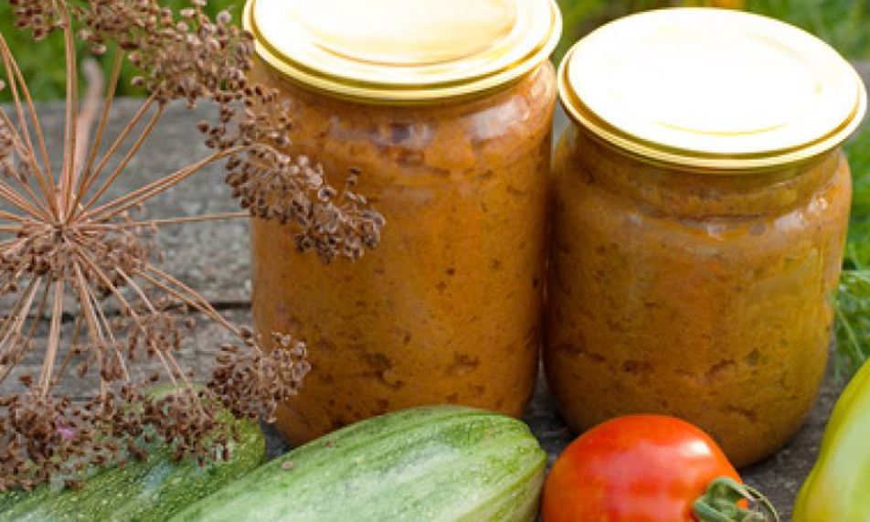 Рецепт икры из кабачков