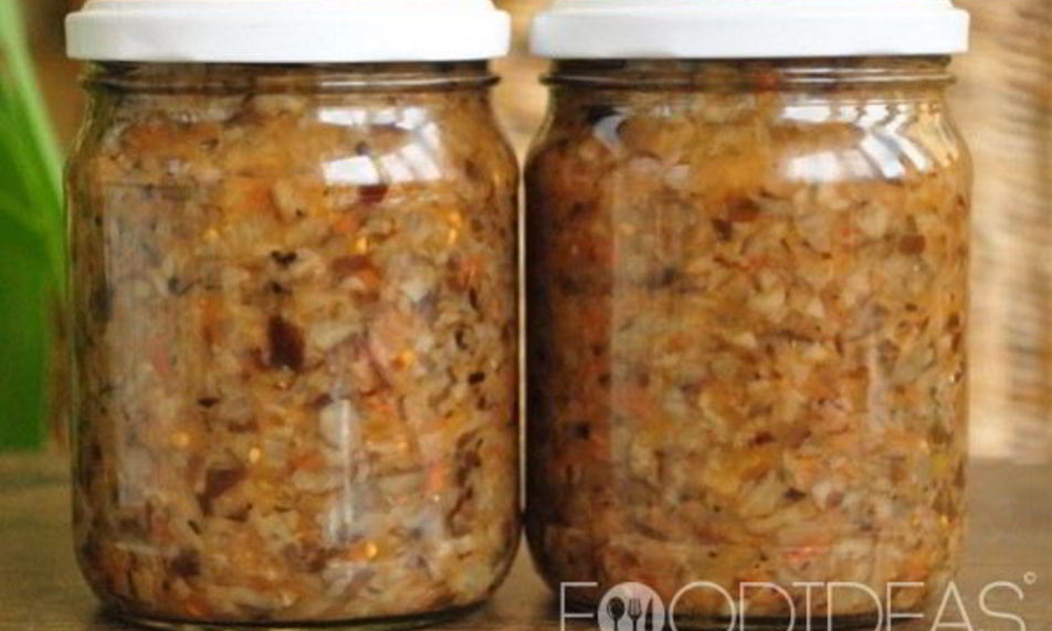 Рецепт икры из опят с помидорами