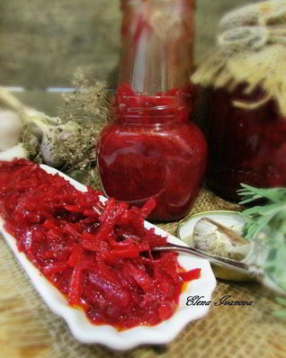 Икра из свеклы и моркови