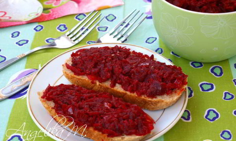 Рецепт икры из вареной свеклы