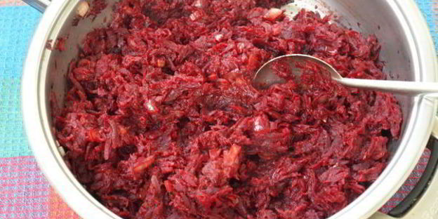 икра из вареной свеклы