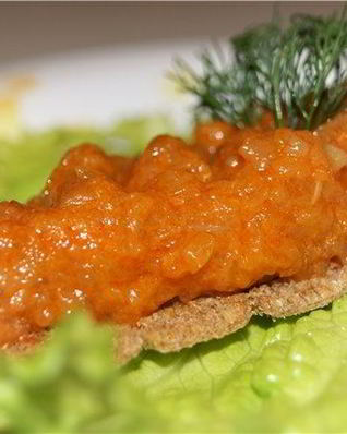 Икра кабачковая с болгарским перцем