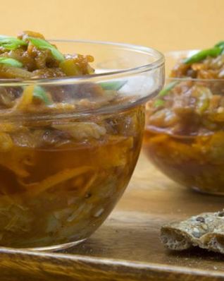 Икра овощная с чесноком