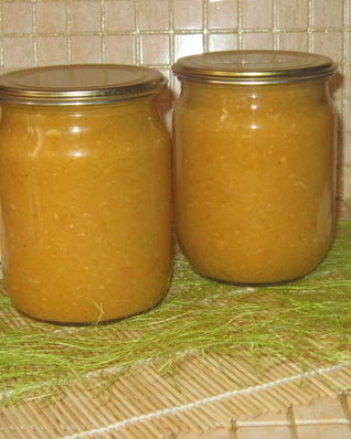 Кабачковая икра без жарки на зиму