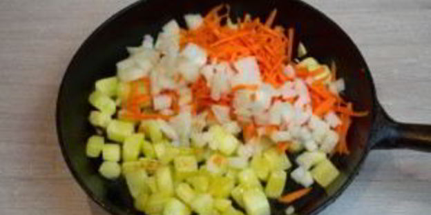 кабачковая икра из обжаренных кабачков