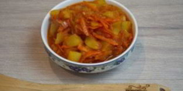 кабачковая икра из обжаренных кабачков