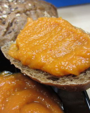 Кабачковая икра с обжаркой