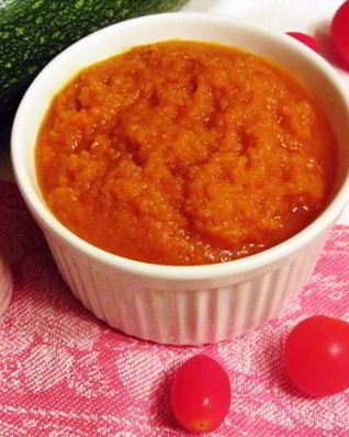 Кабачковая икра с томатной пастой