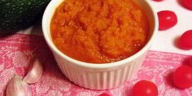 кабачковая икра с томатной пастой