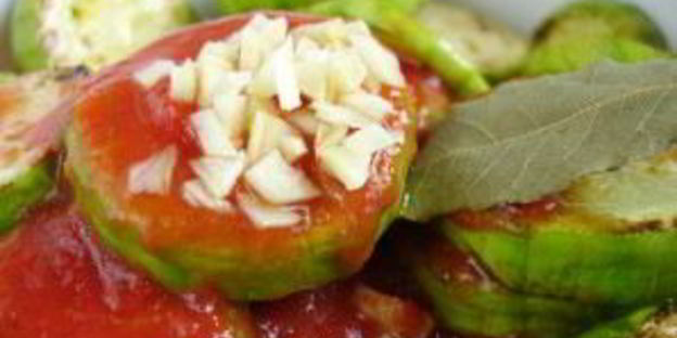 обжаренная кабачковая икра