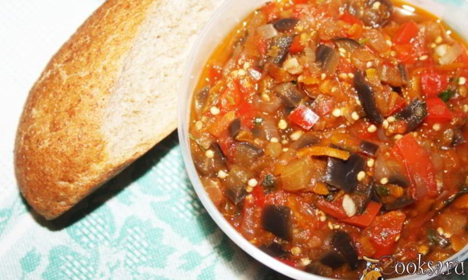 Рецепт овощной икры в мультиварке