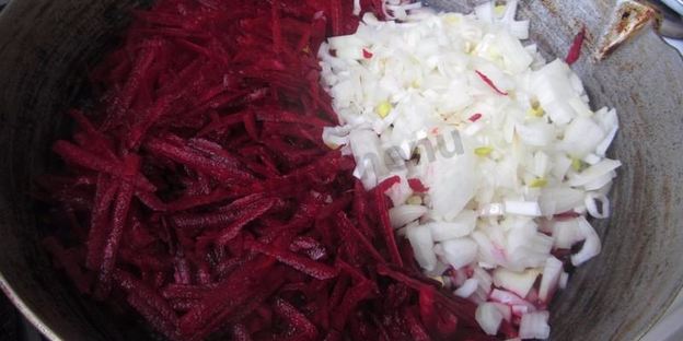 свекольная икра с имбирем