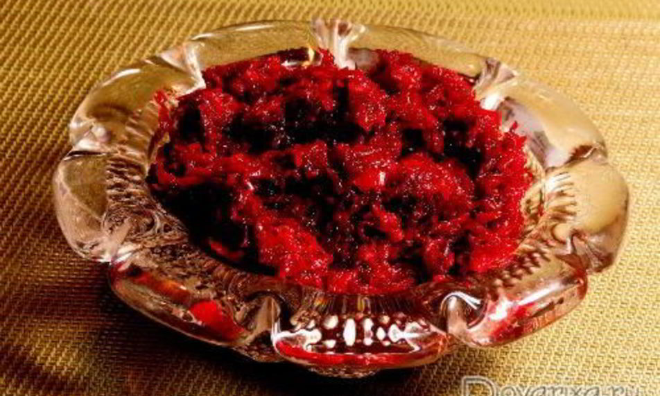 Рецепт свекольной икры