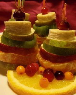 Фруктовое канапе