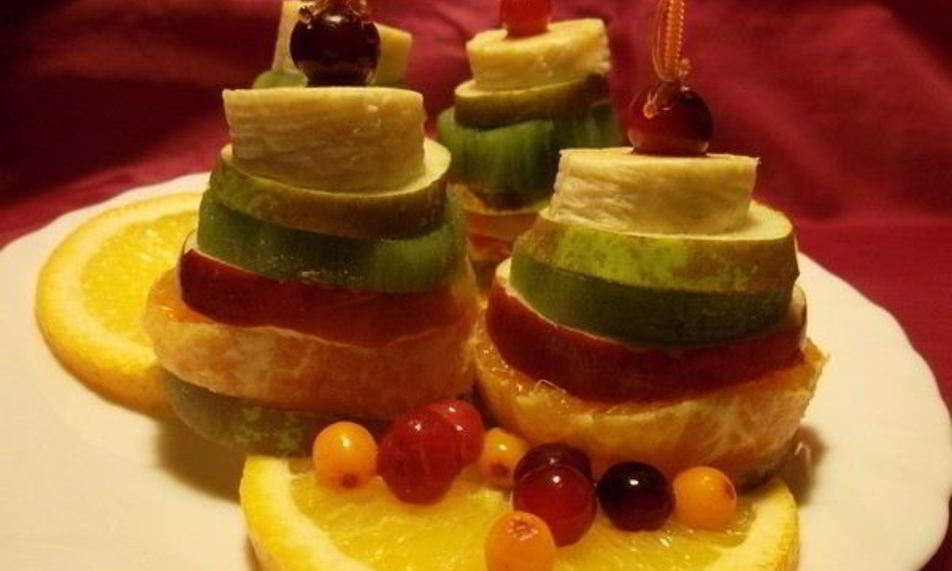 Рецепт фруктового канапе