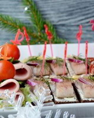 Канапе для праздничного стола
