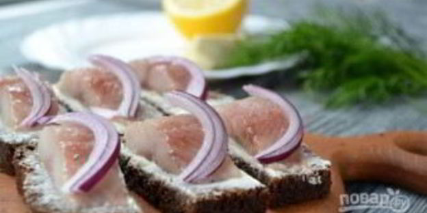 канапе для праздничного стола