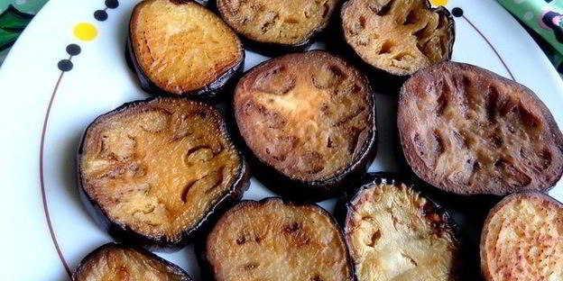 канапе из баклажанов