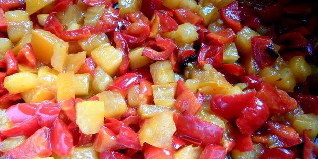 канапе из баклажанов