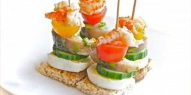 канапе из скумбрии