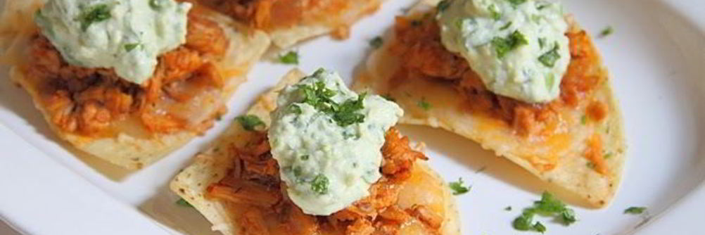 Канапе с чипсами