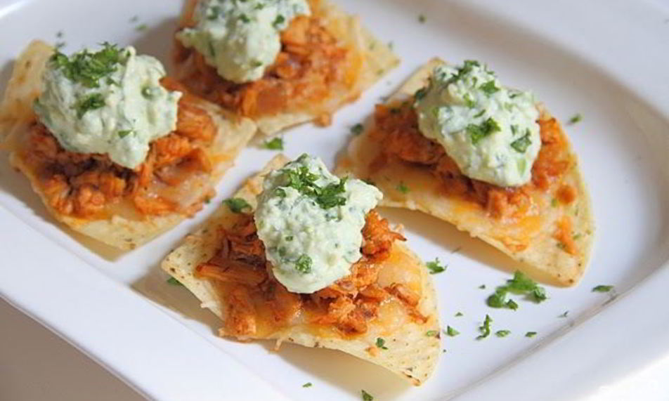 Рецепт канапе с чипсами