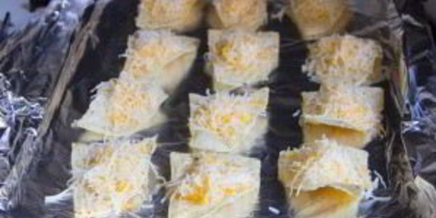 канапе с чипсами