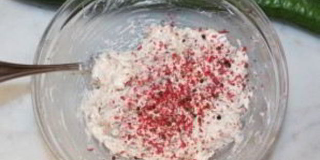 канапе с крабовым мясом