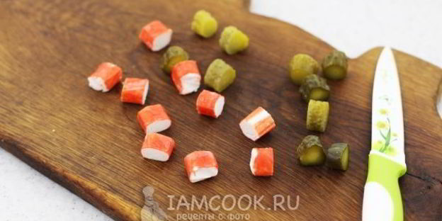 канапе с оливками