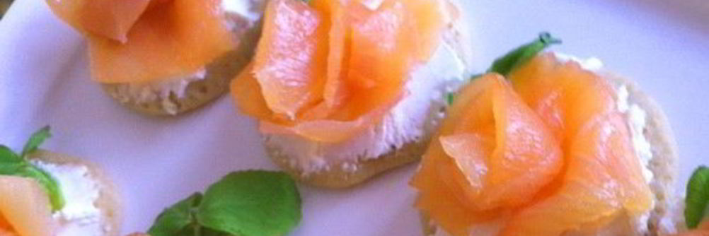 Канапе с рыбой