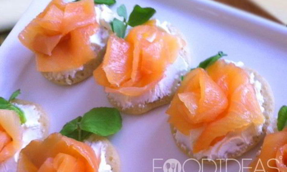 Рецепт канапе с рыбой