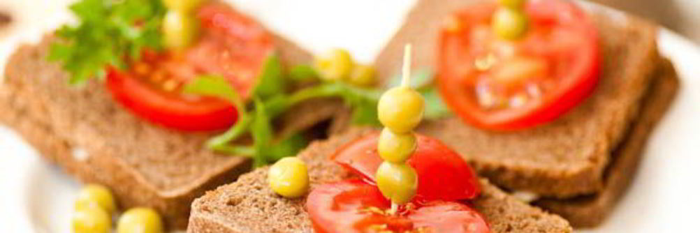 Канапе с салом