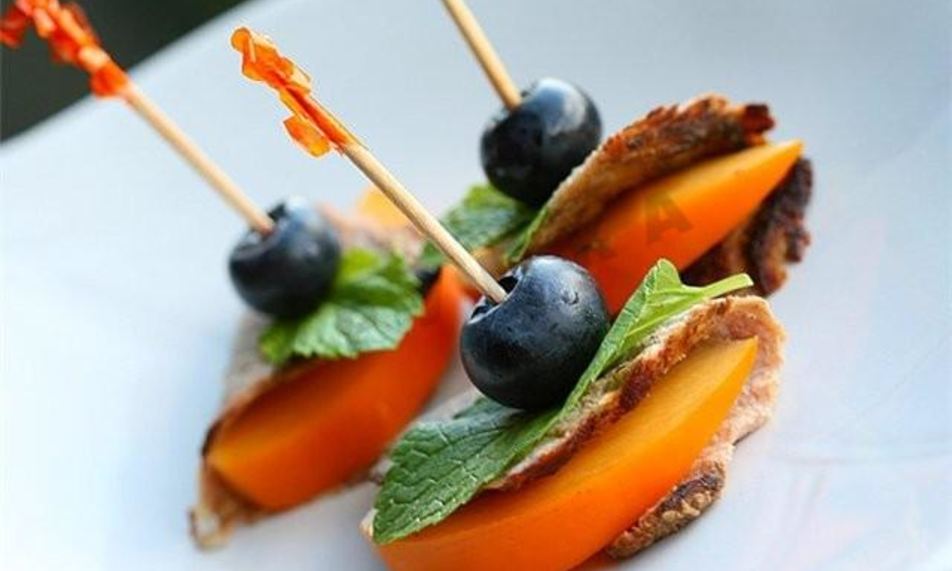 Рецепт канапе с жареным мясом